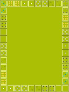 Dywan do przedszkola 3.00x4.00 DOMINO Zielony