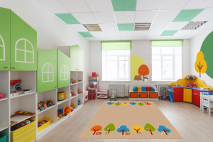 Dywan do przedszkola SOFT 3.00x4.00 Las Beżowy 