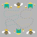 Wesołe Pszczoły Szary Katalogowe