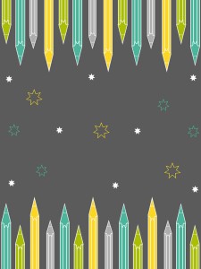 Dywan do przedszkola 3.00x4.00 Kredki Grafit