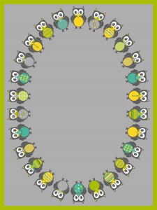 Dywan do przedszkola 2.40x3.40 OWL 26 Szary 