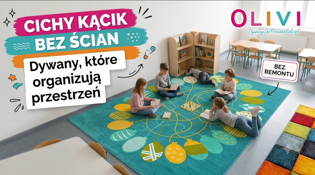Kącik wyciszenia w szkole i świetlicy – jak wydzielić strefę relaksu bez stawiania ścian?